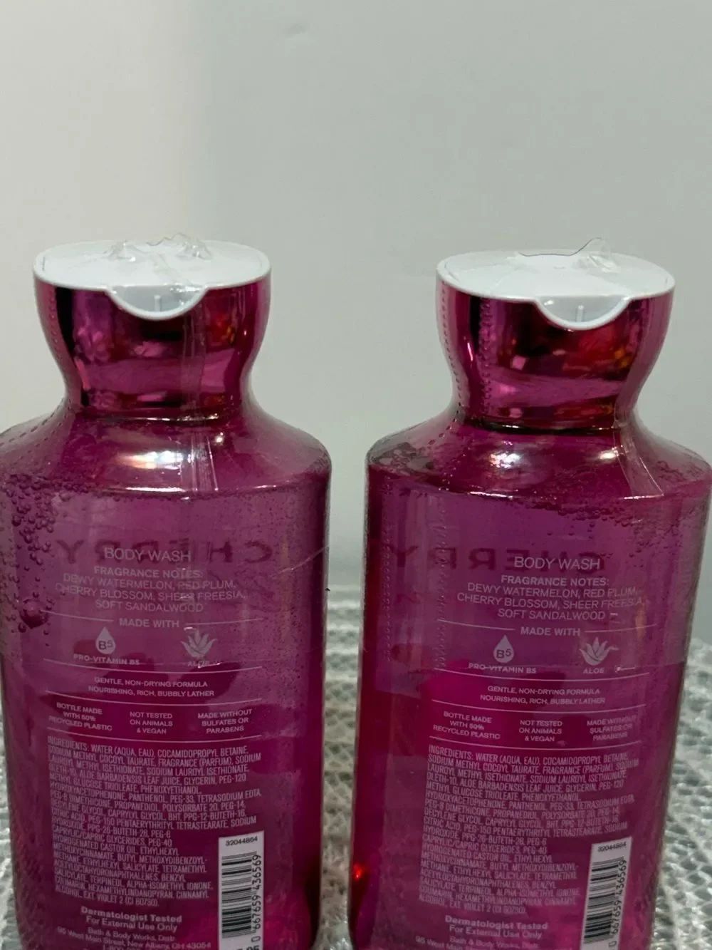 BBW Cherry Blossom Body Wash Set of 2 NWT - Picture 2 of 3
